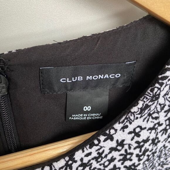 Club Monaco Black and White Dress - Picture 8 of 10